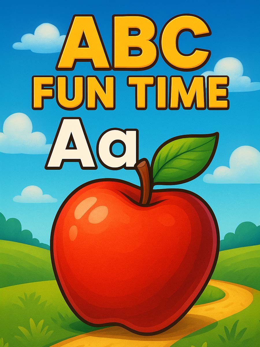 ABC Fun Time – 100 Alphabet-Themed Coloring Pages - Matilda Gomes